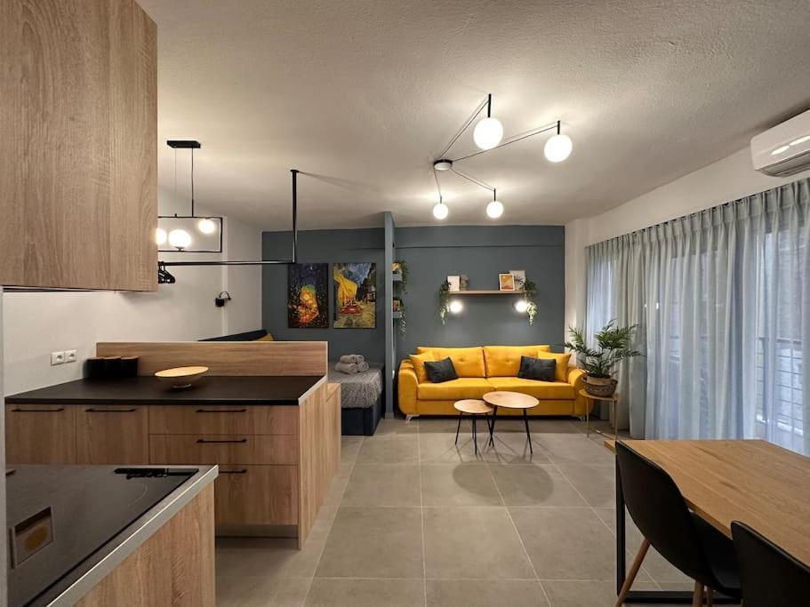 The Yellowblue Apartment, Downtown 테살로니키 외부 사진