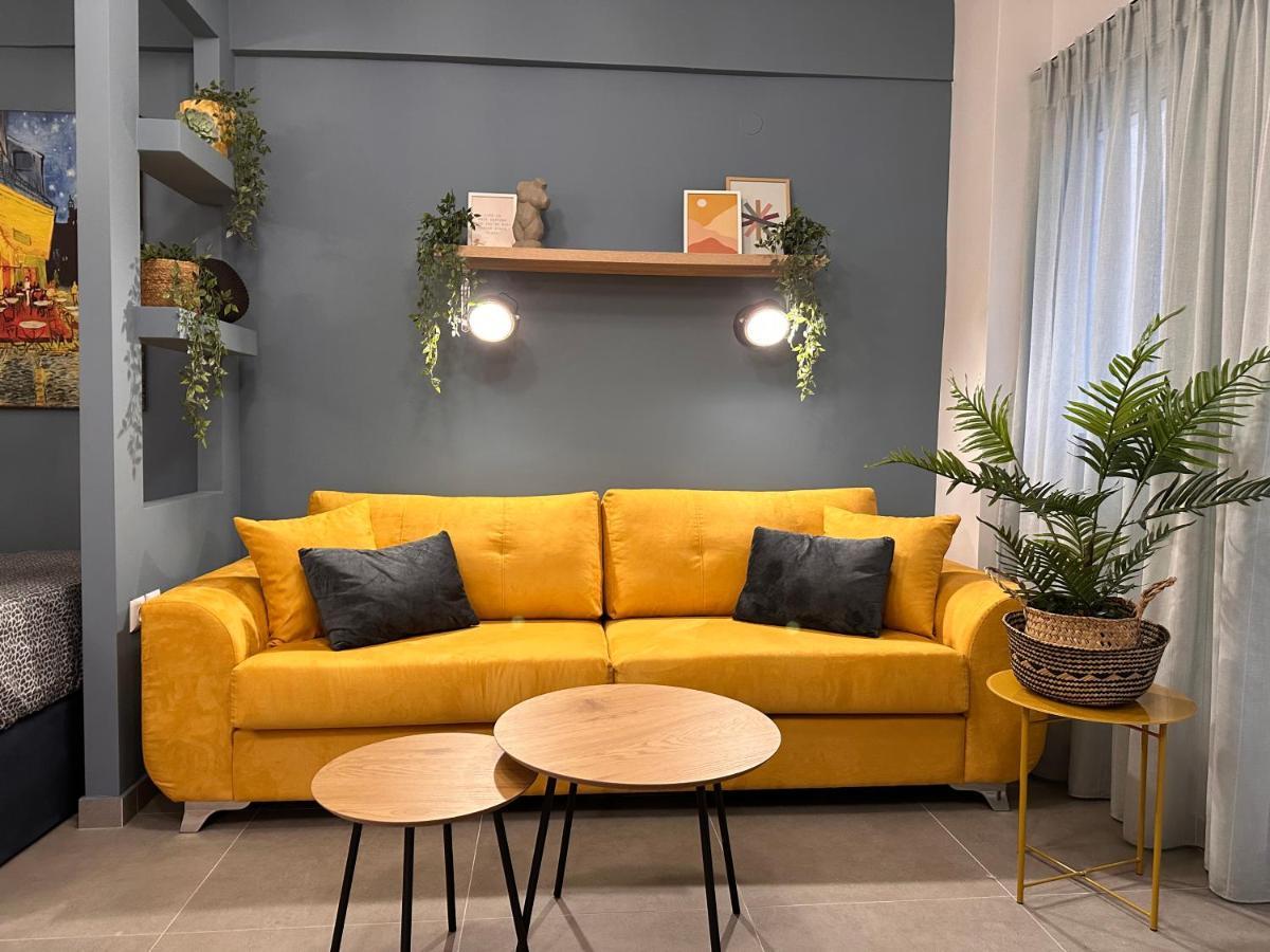 The Yellowblue Apartment, Downtown 테살로니키 외부 사진